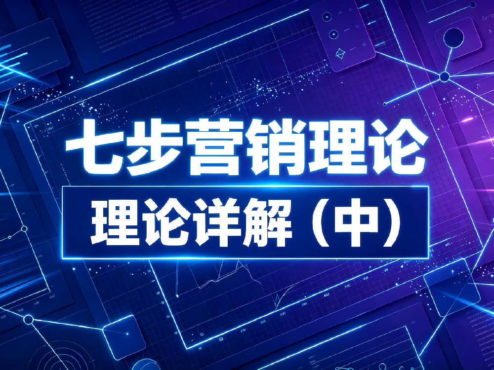 七步营销论——理论详解(中)
